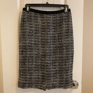 J.Crew No.2 Pencil Skirt in multicolor tweed